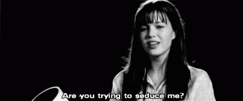 Are You Trying To Seduce Me Mandy Moore GIF - Are You Trying To Seduce Me Mandy Moore A Walk To Remember GIFs