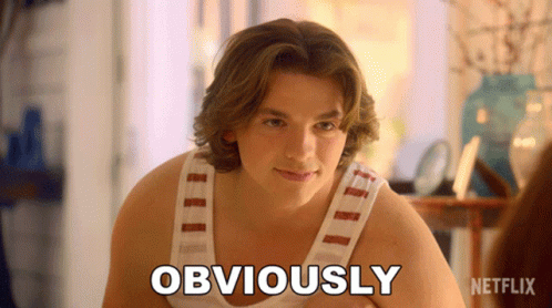 Obviously Lee Flynn GIF - Obviously Lee Flynn The Kissing Booth3 GIFs