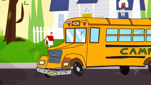 Johnny Test Camp GIF - Johnny Test Camp Bus GIFs