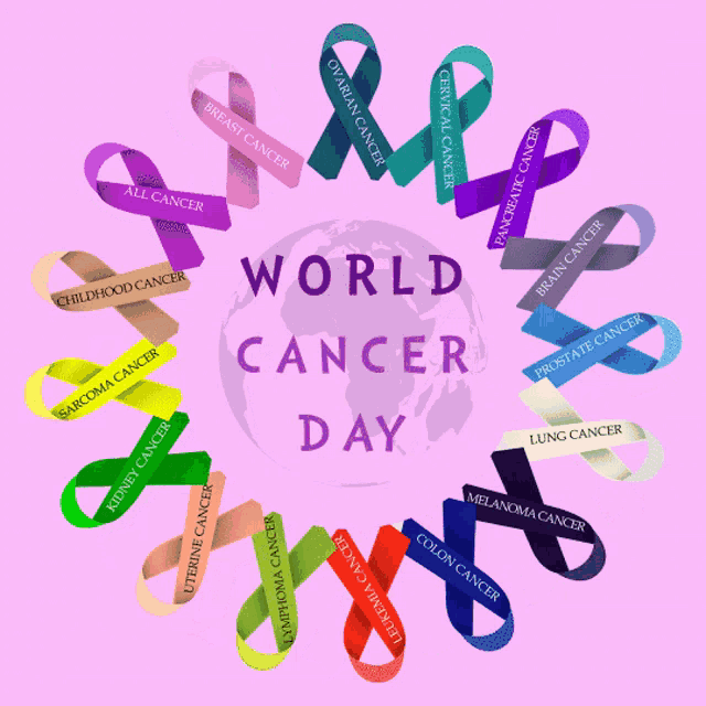 Fight Cancer 4th February GIF - Fight Cancer 4th February World Cancer Day GIFs