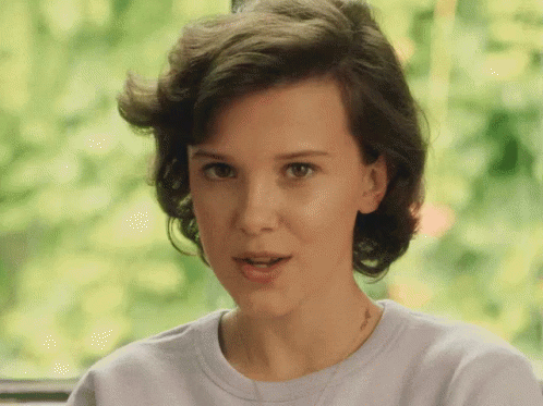 Shhh - Millie Bobby Brown X Converse Gif GIF - First Day Feels Converse Forever Chuck GIFs