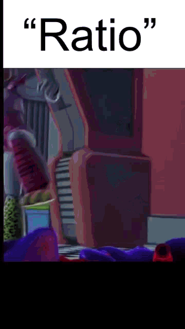 a picture of a toy story scene with the words " ratio " above it