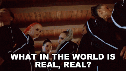 What In The World Is Real Real Cl GIF - What In The World Is Real Real Cl Chuck Song GIFs