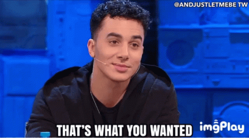 Timorsteffens Thats What You Wanted GIF - Timorsteffens Timor Thats What You Wanted GIFs