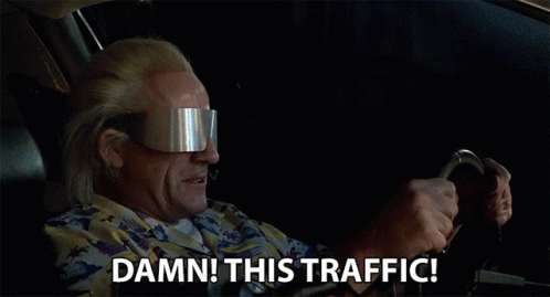 Damn This Traffic GIF - Damn This Traffic Traffic Is Bad GIFs