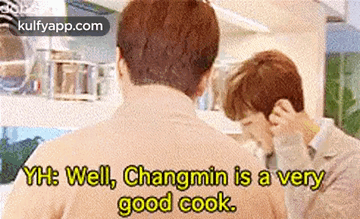 Yh: Well, Changmin Is A Verygood Cook..Gif GIF - Yh: Well Changmin Is A Verygood Cook. Person GIFs