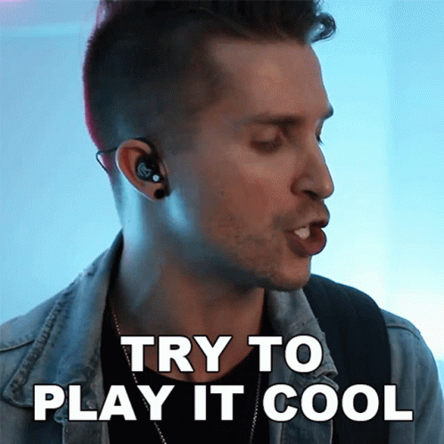 Try To Play It Cool Cole Rolland GIF - Try To Play It Cool Cole Rolland Mood Song GIFs