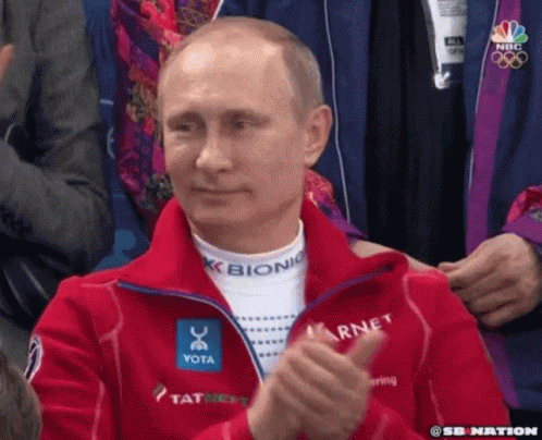 Vladimir Putin Clap GIF