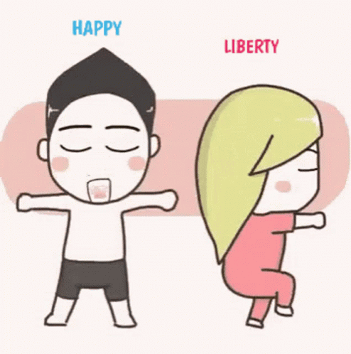 Happy Vs Liberty Sleeping GIF - Happy Vs Liberty Sleeping Couple GIFs