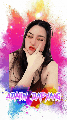 a colorful painting of a woman with the name admin dapyang on the bottom