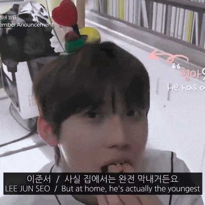 lee jun seo is actually the youngest person in the room
