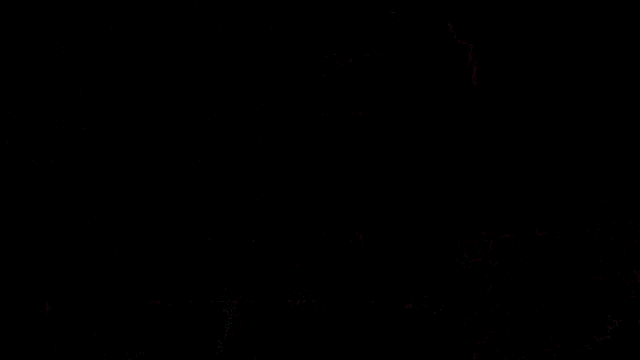 a pixelated image of a woman in a leopard print shirt and necklace