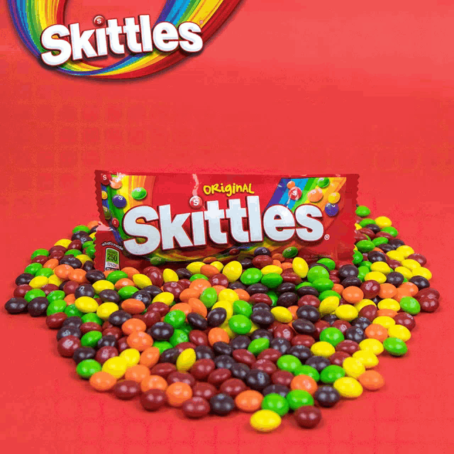 Skittles Disappearing GIF