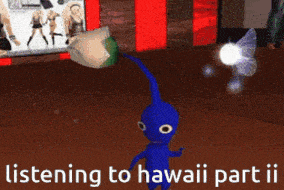 Hawaii Part Ii Blue Pikmin GIF - Hawaii Part Ii Blue Pikmin Hpii GIFs