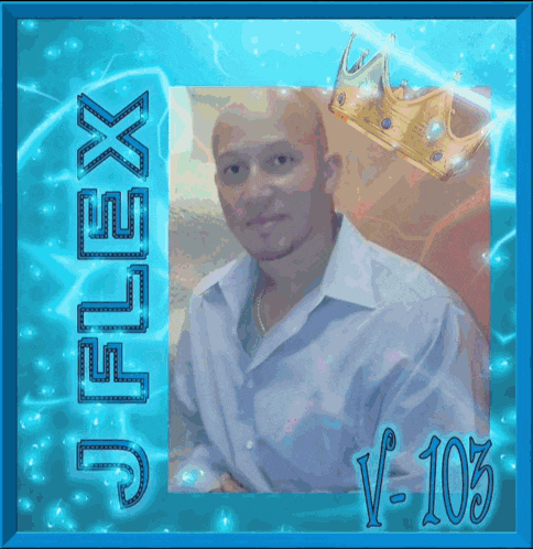 a picture of a man with a crown and the name felix on it