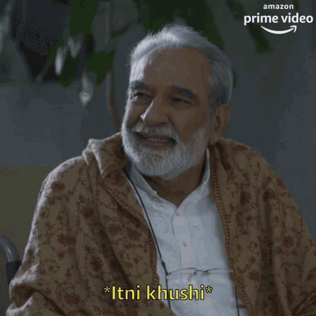 Itni Khushi Bauji GIF - Itni Khushi Bauji Satyanand Tripathi GIFs