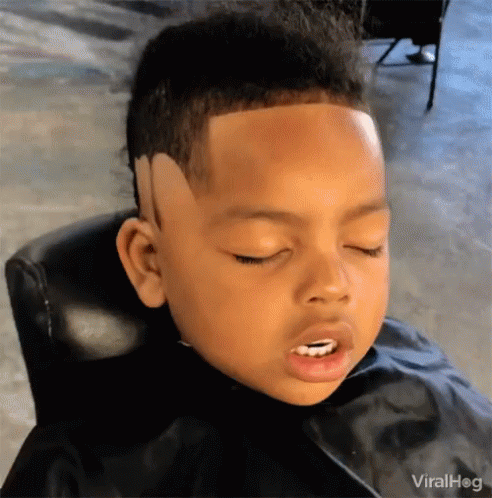 Viralhog Haircut GIF - Viralhog Haircut Kid GIFs