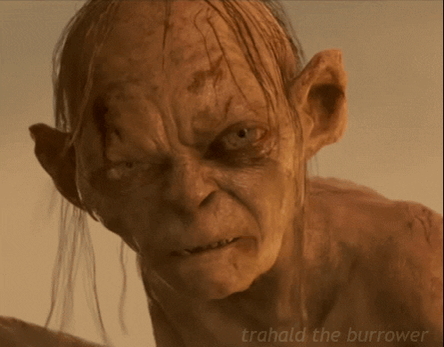 Gollum Angry GIF - Gollum Angry Mad GIFs
