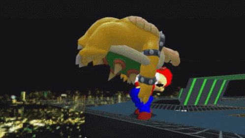 Smg4 Mario GIF - Smg4 Mario Bowser GIFs