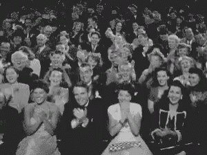 Cinema Audience GIF - Cinema Audience Clap GIFs