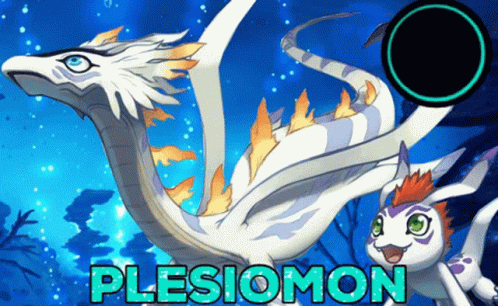 Digimon Plesiomon GIF - Digimon Plesiomon Lanmana GIFs