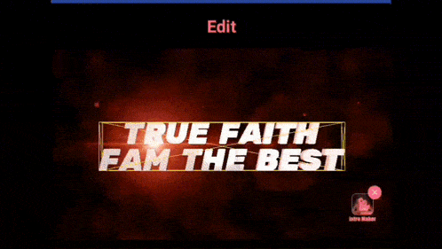 true faith team the best is written on a red background