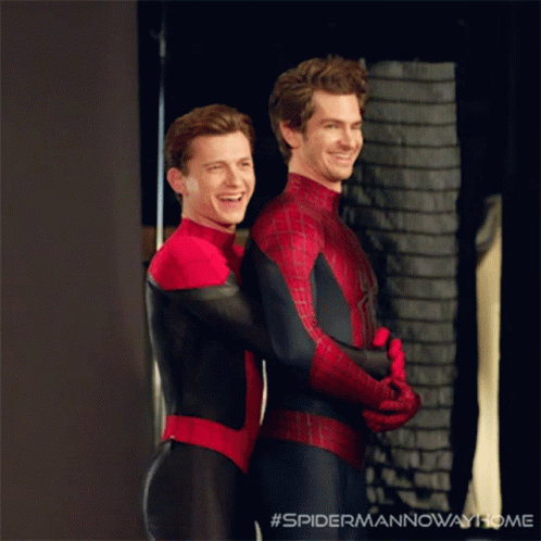 Hugging Peter Parker GIF - Hugging Peter Parker Spider Man GIFs