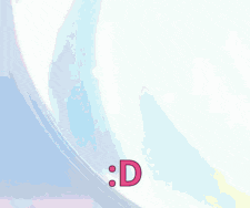 a blue background with the letter d in red on it