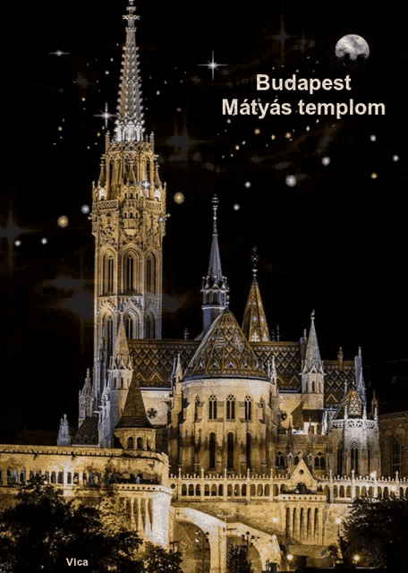 a picture of a castle that says ' budapest matyas templom '