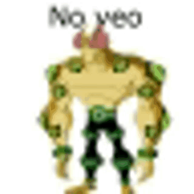 a cartoon character with a crown on his head is standing in front of a white background and says `` no veg '' .