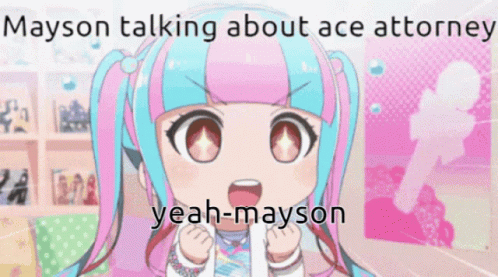 Mayson Ace Attorney GIF - Mayson Ace Attorney Pareo GIFs