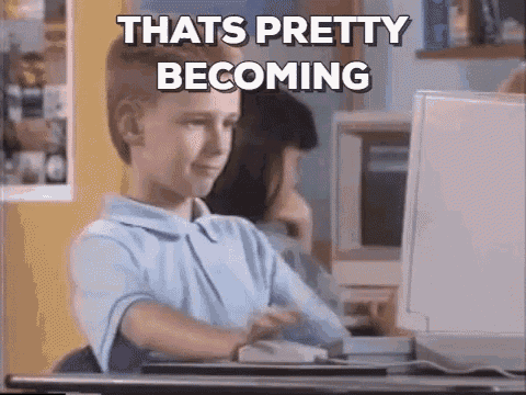Unbecoming Thats Pretty Becoming GIF - Unbecoming Becoming Thats Pretty Becoming GIFs
