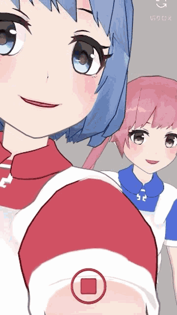 a close up of a girl 's arm with a red circle in the middle