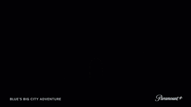 a paramount + advertisement for blue 's big city adventure is shown