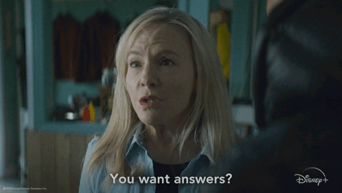 You Want Answers Nora Parker GIF