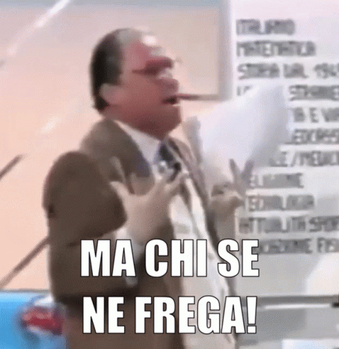 Maurizio Mosca Chi Se Ne Frega GIF - Maurizio Mosca Chi Se Ne Frega Ma Chi Se Ne Frega GIFs