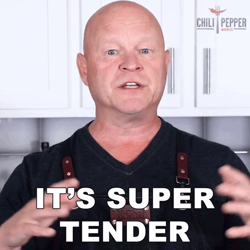 Its Super Tender Michael Hultquist GIF - Its Super Tender Michael Hultquist Chili Pepper Madness GIFs
