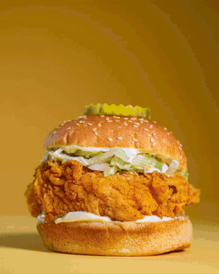 Mary Browns Big Mary Sandwich GIF - Mary Browns Big Mary Sandwich Chicken Sandwich GIFs