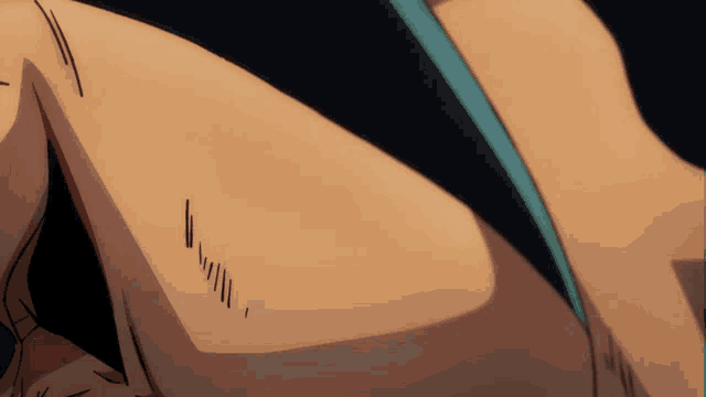 a close up of a person 's torso with a few lines on it
