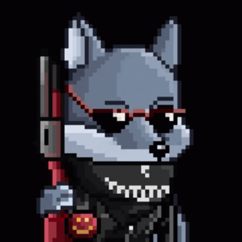 Police And Thief Game Wolf Pfp GIF - Police And Thief Game Wolf Pfp GIFs