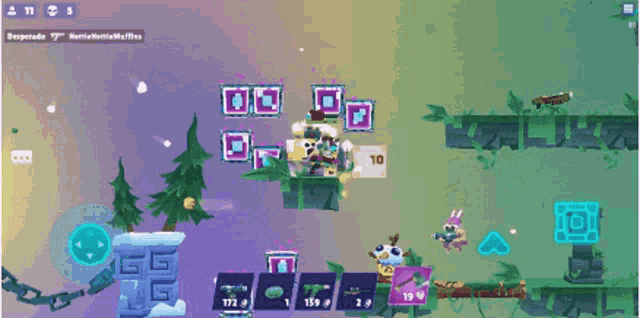 a screenshot of a video game with the number 129 on the bottom left