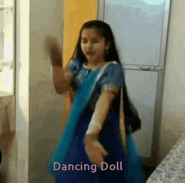 Aurra Bhatnagar Badoni Dancing Doll GIF - Aurra Bhatnagar Badoni Dancing Doll GIFs