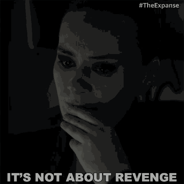 Its Not About Revenge Camina Drummer GIF - Its Not About Revenge Camina Drummer The Expanse GIFs