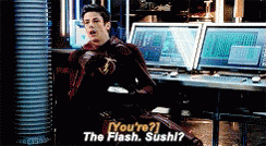 Sushi The Flash GIF - Sushi The Flash Barry GIFs