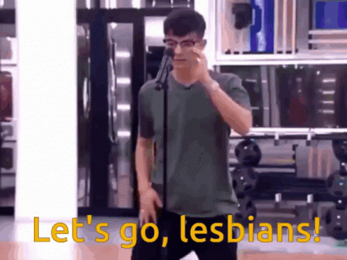 Flavio Ot Lets Go GIF - Flavio Ot Lets Go Lets Go Lesbians GIFs