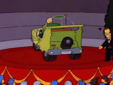 Homer Simpsons GIF - Homer Simpsons Car GIFs