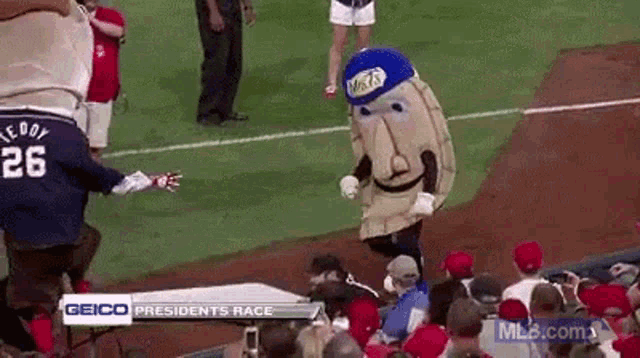 a baseball game is sponsored by geico and is being broadcasted on mlb.com