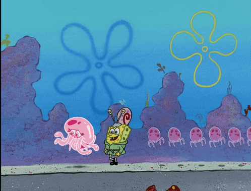 Medusa Bob Esponja GIF - Medusa Bob esponja Spongebob - Discover ...