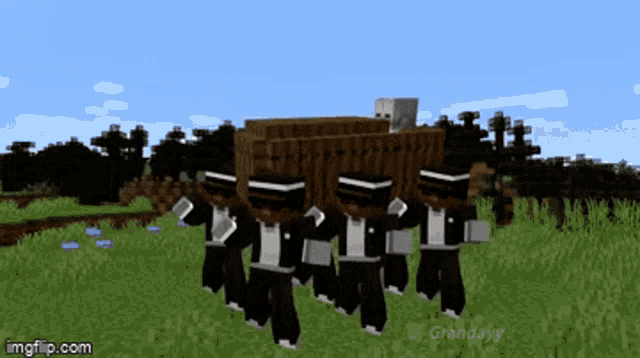 Minecraft Coffin Dance GIF - Minecraft Coffin Dance Minecraft Coffin Dance GIFs