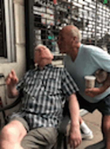 Old Men Teasing GIF - Old Men Teasing Go Away GIFs